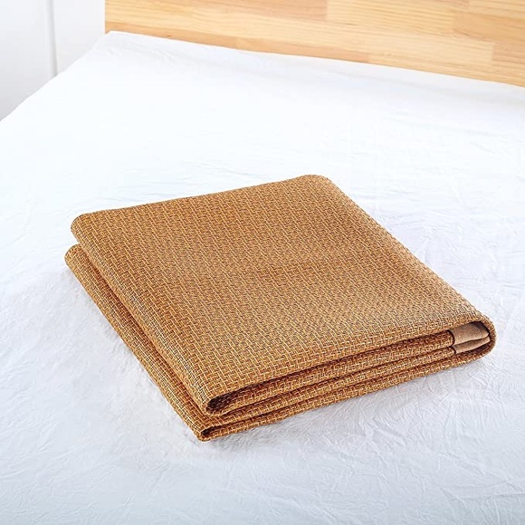 New Qbedding Rattan Sleeping Pad Mattress Topper - Picture 4 of 10